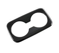 Consola Central De Coche Fibra Carbono, Caja Reposabrazos, Cubierta Panel, Pegatinas Decorativas Embellecedoras Para Kia Para Sportage NQ5 2022 2023(Water Cup Holder)