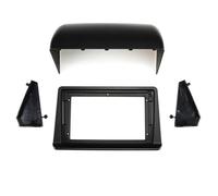 Consola central del coche Panel Adaptador de panel de navegación para radio de coche 2 DIN de 9 pulgadas Compatible con Mitsubishi Pajero Montero V31 (marco estéreo). Panel de navegación