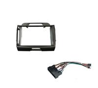 Consola central del coche Panel Marco frontal para radio de coche de 9 pulgadas compatible con KIA SPORTAGE 2010-2015. Incluye kit de instalación para salpicadero, Panel de navegación(Frame-cord)
