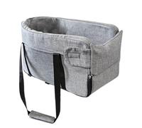 Consola Central Dog to-Seat - Cama de viaje sin deslizamiento suave para mascotas pequeñas | desde paseos de automóviles hasta bolsas seguras transpirables, una solución de asiento portátil