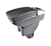 Consola Central Guantera Para Suzuki Para Ignis 2016 2017 2018 Caja De Almacenamiento Reposabrazos Giratorio Negro(1)