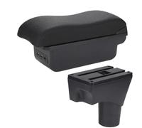 Consola Central Reposabrazos CocheCaja Para N&issan Para Sunny Apoyabrazos Caja Para March Para Micra K13 2010-2022 Apoyabrazos Coche Arm Storage Box Retrofit Piezas Accesorios Automóviles(B2 Black li