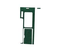 Consola Central Tapizado interior Adhesivo Decorativo Para El Panel La Palanca Cambios Interior Del Para Ford Mustang 2009-2013, Material De Gamuza(Green)
