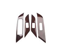 Consola Central Tapizado interior Molduras Interiores Para Lexus RX 2009-2014, Imitación Madera, Material HIPS(Power windows)