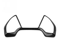 Consola central Tapizado interior Para Civic Para 10. ° 2016 2017 2018, Repuesto Para Salpicadero Coche, Marco Decorativo, Anillos Esfera, Embellecedor Fibra Cangrejo Rojo(1)