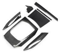 Consola Central Trim Para BM&W Para Serie 3 Para G20 2019-2022 Panel Control Central Cambio Marchas Cubierta Multimedia Moldura Interior Fibra Carbono