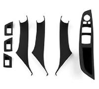 Consola Central Trim Para BMW 520i 523i 525i 528i 530i F10 F11 Serie 5 Tirador Manija Panel Puerta Pasajero Con Volante Izquierda Derecha(Rhd Black)