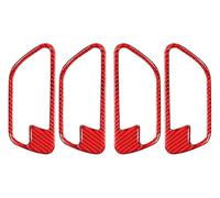 Consola Central Trim Para BMW Serie 3 GT F30 F34 2013-2018 Pegatinas Decorativas Marco Manija Puerta(Red)