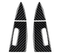 Consola Central Trim Para Cayenne 2003-2010 Adhesivo PVC Suave Panel Cenicero Asiento Trasero(Black,B)