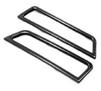 Consola Central Trim Para VW Para Polo 2019-2021 Panel Cambio Marchas Control Central Manija Reposabrazos Puerta Interior(Upper Air Vent Cover)