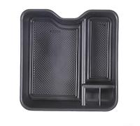Consola de almacenamiento para reposabrazos de automóvil con refrigerador para Range y para Rover L460 2023 y para Range y para Rover Sport 2023, inserto organizador de consola central ABS negro (con