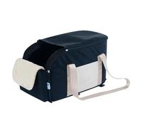 Consola de asiento de coche para mascotas, cama de asiento de coche para cachorros de peluche, extraíble amigo seguro y cómodo con nuestro asiento de coche para mascotas. Es adecuado para mascotas de