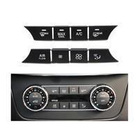 Consola de coche aire acondicionado AC calentador volumen viento botón Control clima Compatible con Benz ML GL GLE GLS W166 W292 ML350 GL350(Model B)
