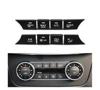 Consola de coche aire acondicionado AC calentador volumen viento botón Control clima Compatible con Benz ML GL GLE GLS W166 W292 ML350 GL350(Model F)