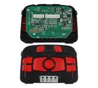 Consola de control central de 12 V para niños con reproductor de música, narración de historias y pantalla de alimentación para panel de interruptor de cochecito de bebé eléctrico de 12 V/24 V (A 12 V