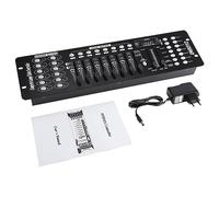 Consola de Iluminación de Escenario con Controlador de Luz de 192 Canales DMX para Conciertos Escolares, Fiestas, Discotecas, KTV, Clubes