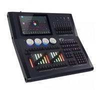 Consola de iluminación DMX512, controlador DMX con pantalla táctil de 10,4", código de tiempo LTC, soporte para más de 1000 accesorios, para iluminación de teatro DJ de escenario