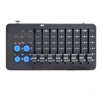 Consola de iluminación inalámbrica recargable para controlador DMX de 32 canales para fiestas de DJ de escenario, portátil para mini unidad de escritorio con memoria (inalámbrica)