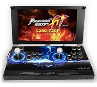 Consola de juegos arcade portátil 30000 en 1, pantalla HD de 17.5 pulgadas, máquina de videojuegos retro con reproductores duales, caja para juegos clásicos de los años 80