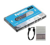 Consola de Juegos de Casete Retro,Consola de Casete Retro | Súper Consola de Bolsillo Plug and Play, más de 60 000 Juegos Integrados y 70 emuladores - Salida de Interfaz Multimedia de Alta definición