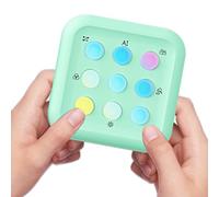Consola de Juegos de de Mano: minidispositivo de Juego Ligero, desafíos de incorporados, diseño Educativo portátil, Cerebral Atractivo | Entretenimiento de Viajes