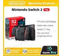 Consola de juegos Nintendo Switch 2, consola de juegos portátil NS2, LCD de 7,9 pulgadas, 1080P, diseño magnético, NS2, Nintendo Switch, envío de la UE NSW-2 Standard Edition