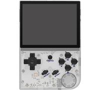 Consola De Juegos Portátil 64G Arcade Retro con 5000 Juegos, Mini Consola De Videojuegos Portátil Cortex-A9 De 3,5 Pulgadas con 640 * 480 Píxeles, for Niños Y Adultos ( Size : White )
