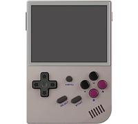 Consola De Juegos Portátil 64G Arcade Retro con 5000 Juegos, Mini Consola De Videojuegos Portátil Cortex-A9 De 3,5 Pulgadas con 640 * 480 Píxeles, for Niños Y Adultos ( Size : Gray )