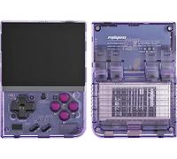 Consola de Juegos portátil Mini Plus, Consola de Juegos Retro de código Abierto con Tarjeta TF de 64G, más de 7000 Juegos clásicos Integrados, Compatible con WiFi ( Size : Purple )