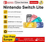 Consola de juegos portátil Nintendo Switch Lite, liviana y portátil, controlador Joy Con integrado, opción de varios colores Green