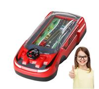 Consola de Juegos Portátil para Coches de Carreras - Juguete Interactivo de Batalla de Coche | Consola Interactiva De Batallas Para Niños A partir de 3 Años, Simulador De Conducción Regalo Niños