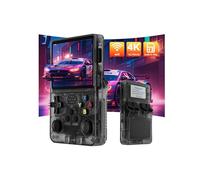Consola de juegos portátil R36S, pantalla IPS OCA HD MIPI de 3,5 pulgadas, sistema Linux de código abierto y 3000 juegos, tarjeta TF de 64 GB integrada Consola de videojuegos portátil.
