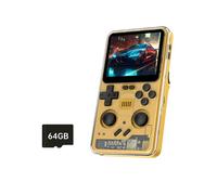 Consola de Juegos Portátil Retro RGB20PRO de 64 GB, Pantalla IPS de 3,2 Pulgadas, WiFi y Integrados para Simulador GB//GBC/PSP B