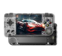 Consola De Juegos Portátil RG28XX, Pantalla IPS De 2,83 Pulgadas Compatible con HDMI Y Salida De TV 3100mAh Batería Pantalla Consola De Videojuegos-Black||128G