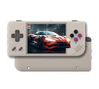 Consola De Juegos Portátil RG28XX, Pantalla IPS De 2,83 Pulgadas Compatible con HDMI Y Salida De TV 3100mAh Batería Pantalla Consola De Videojuegos-Grey||128G