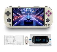 Consola De Juegos Portátil TRIMUI Smart Pro con Procesador Allwinner A133P del Sistema Linux - 5000mAh, Reproductor De Videojuegos Portátil De Pantalla IPS De 4,96 "-Grey||256GB