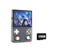Consola de Juegos Retro R36 Ultra X con Pantalla IPS de 4,5 Pulgadas, 128 GB, Reproductor de Bolsillo de Código Abierto, WiFi 2,4G, Consola de Juegos