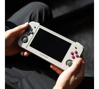 Consola de juegos retro RG505, regalo de cumpleaños, Android 12 portátil con pantalla táctil OLED de 4.95 pulgadas, CPU Unisoc T618, tarjeta TF de 128 GB, más de 3170 juegos clásicos (color turquesa)