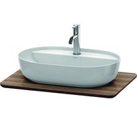 Consola de madera maciza LU9460 de Duravit Luv, anchura 688 mm, adecuada para tocador LU9560, LU9565, LU946007777