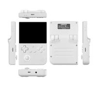 Consola de mano retro de 64 GB IPS de 4 pulgadas con pantalla de ángulo de visión completa, compatible con WiFi 5G para multijugador en línea, iluminación RGB de juego Linux de 64 bits, cargador C2C,