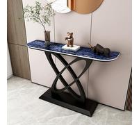 Consola de Pasillo con Estante para sofá, Mesa de Entrada con Espejo de mármol, Moderna, Circular, Rectangular, para Pared, Mueble de TV Flotante Moderno, Consola Multimedia de Pared, Centro