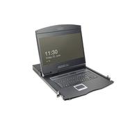 Consola de rack Digitus DS-72211-1GE 19" KVM 1 puerto panel táctil