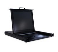 Consola de Rack KVM Inter-Tech KVM-1708 17" 1280x1024 8 Equipos USB PS/2