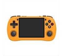 Consola de videojuegos portátil retro X35H de 3,5 pulgadas con joystick de efecto Hall dual, compatible con sistemas Linux y más de 26 emuladores.