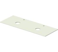 Consola Duravit Sivida, 2 huecos izquierda y derecha, 1350x500mm, 267004HH00, Color: Verde pálido mate