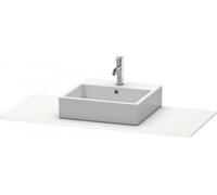 Consola Duravit XSquare 060E, 1000x 550 mm, 1 recorte, XS060E09292, Color: Gris piedra Seda Barniz mate