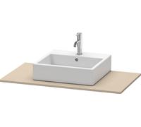 Consola Duravit XSquare, 1 hueco, 1000x16x550mm, XS060E07575, Color: lino