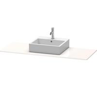 Consola Duravit XSquare, 1 hueco a la izquierda, 1400x16x550mm, XS060GL7575, Color: lino