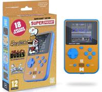 Consola portátil HyperMegaTech! Super Pocket Data East Edition Evercade IPS 2.8" Azul Marrón 18 juegos