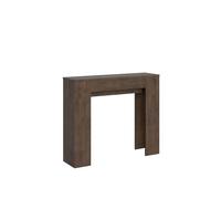Consola extensible 90 x 25/181 cm Slick nogal